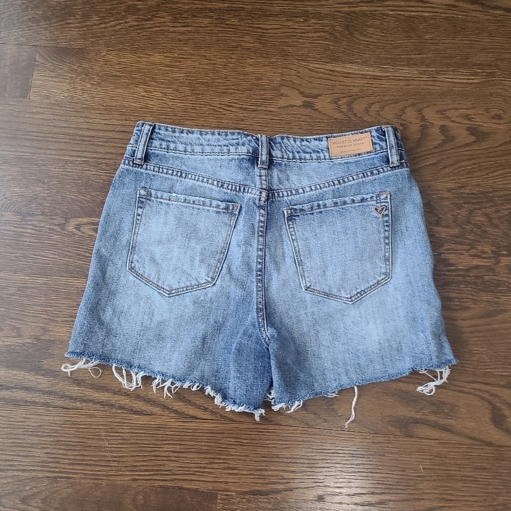 Velvet Heart denim shorts size 27 - Picture 3 of 11